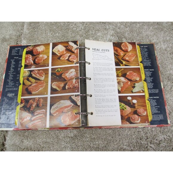 Better Homes & Gardens New Cook Book Hardcover Ring-Bound Edition 1968 - Picture 3 of 10